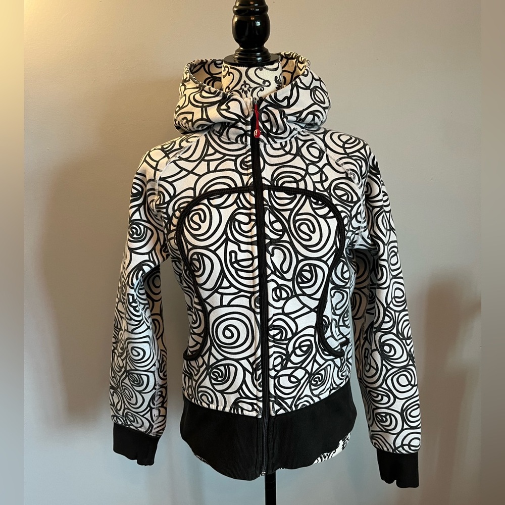 lululemon athletica Black and White Hoodie